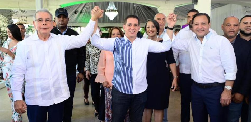 El expresidente de la República, Danilo Medina, aseguró este viernes que el Partido de la Liberación Dominicana (PLD) es la organización que lleva la delantera con mayor cantidad de municipios “ganados”, para los comicios de febrero.