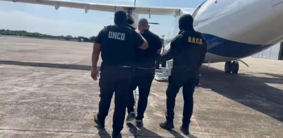 dominicano Alberto de la Cruz Gil, deportado a Estados Unidos por cargos de tráfico internacional de drogas y otros delitos.