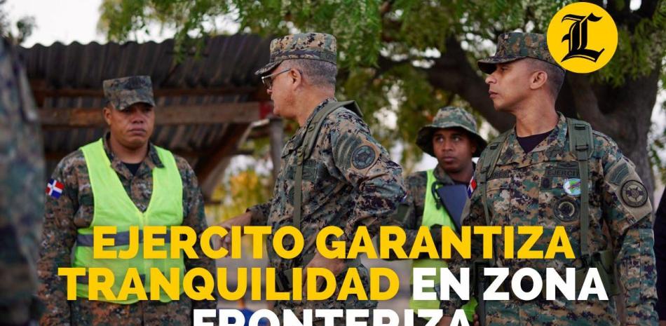 Ejercito garantiza tranquilidad en zona fronteriza: Comandante general realiza recorrido