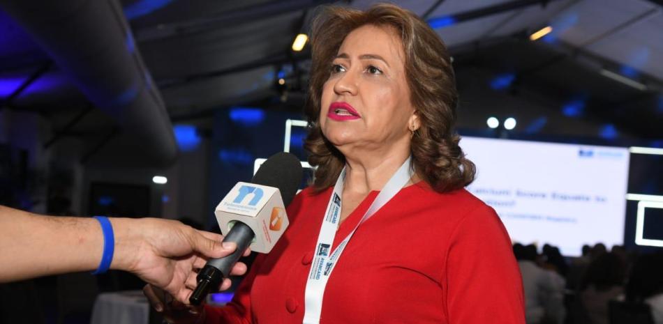 La presidenta de la Sociedad Dominicana de Cardiología, Noemi Cueto