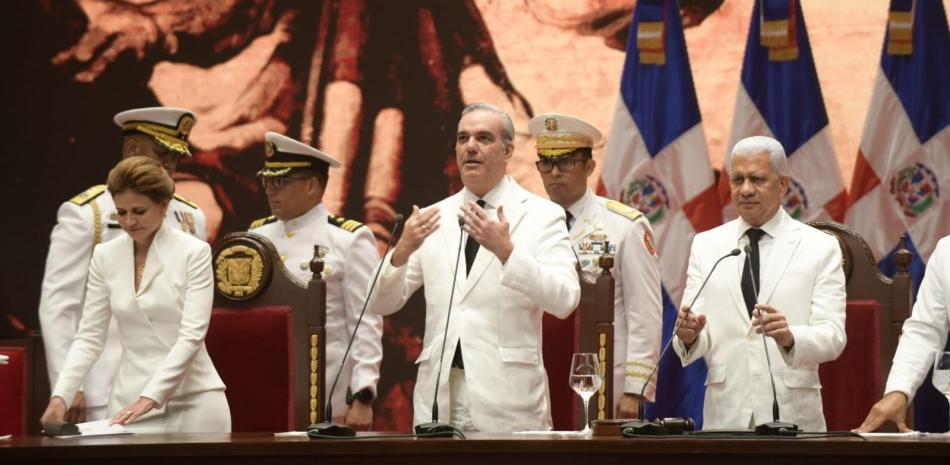 El presidente Luis Abinader dijo que aunque celebra el compromiso de la comunidad internacional ante la crisis haitiana, también pedía que este tema no caiga en el olvido.