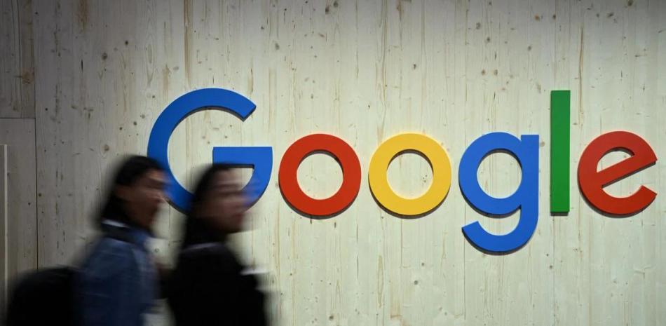 Logo de la empresa tecnológica Google.