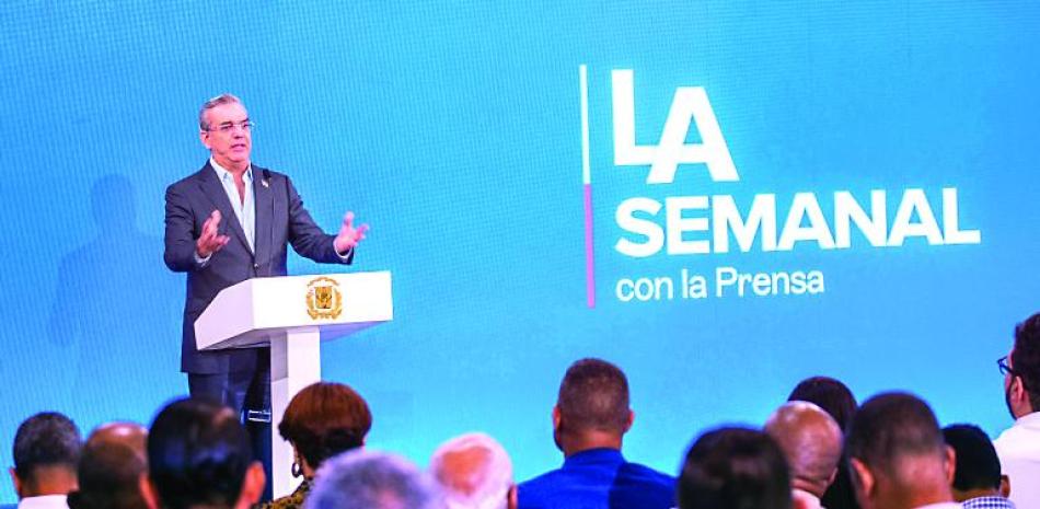 El presidente Luis Abinader anunciará formalmente la reforma fiscal en LA Semanal.