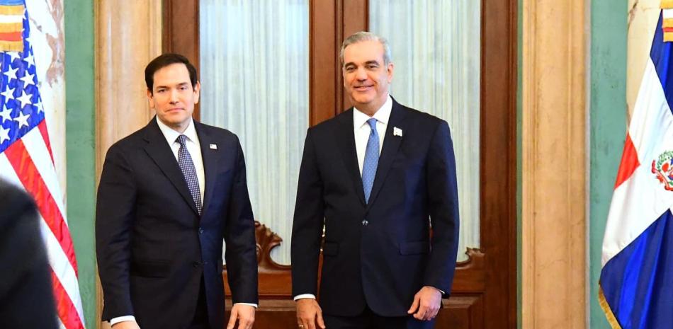 Marco Rubio y Luis Abinader