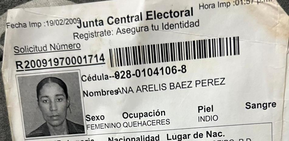 Las personas que sepan del paradero de Ana Arelis Báez Pérez se pueden comunicar al teléfono (829) 683 6407.