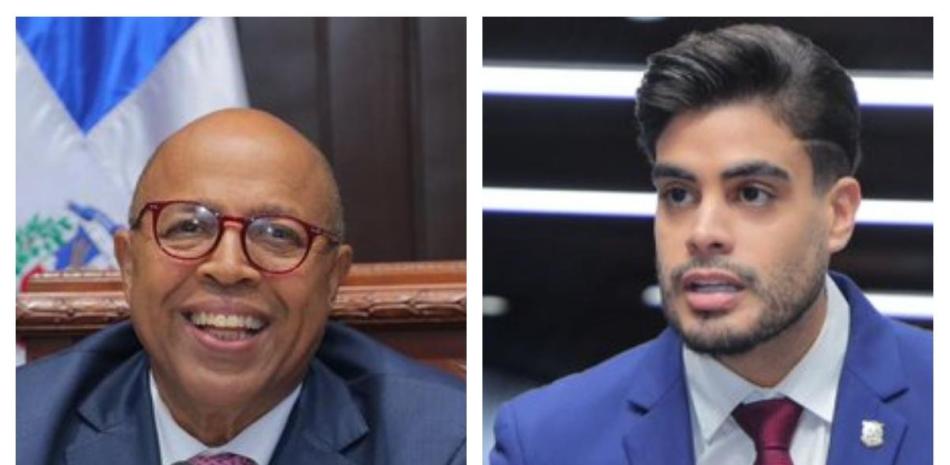 Alfredo Pacheco y el diputado Bray Vargas