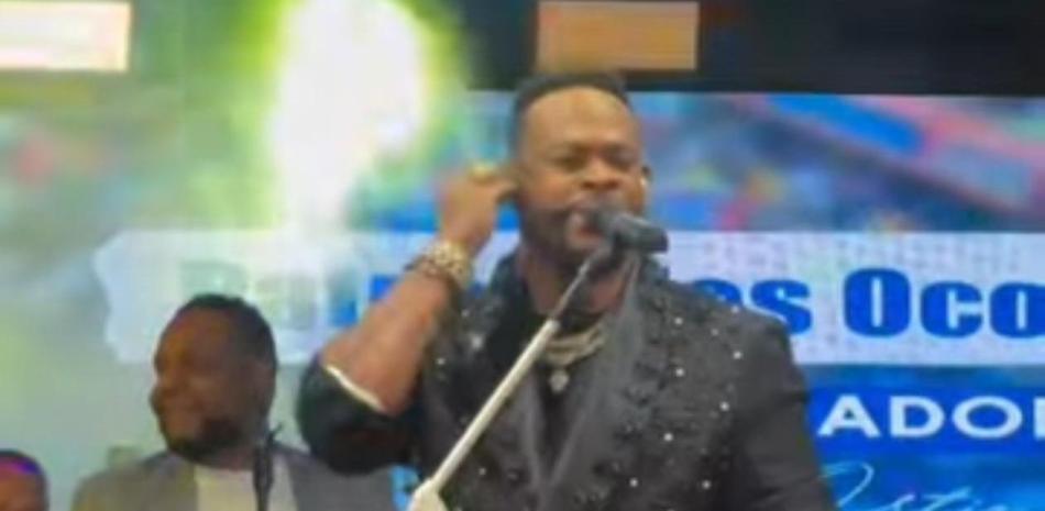 Yiyo Sarante en las patronales de Ocoa