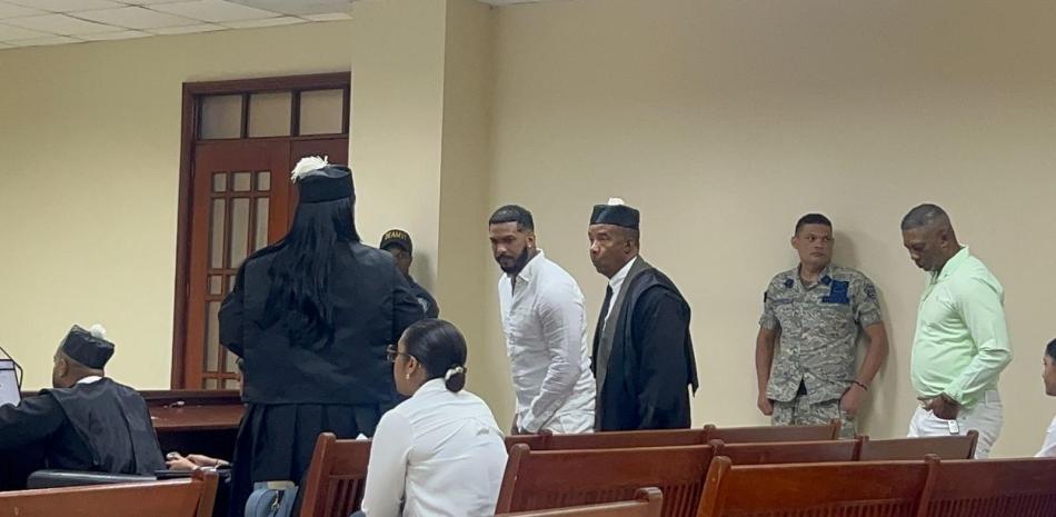 Wander Franco en la sala de audiencias de Puerto Plata