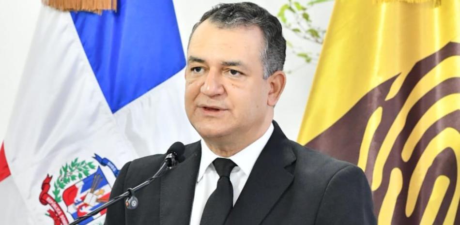 El presidente de JCE, , Román Andrés Jáquez Liranzo