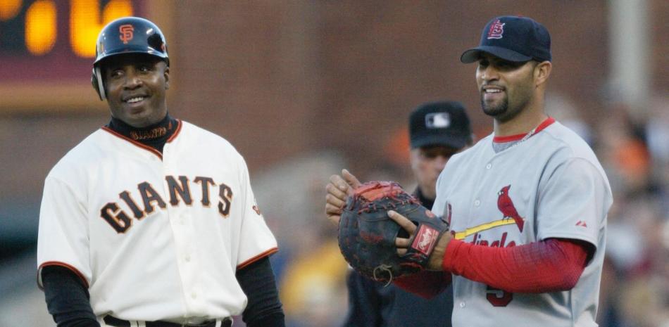 Albert Pujols daría su voto a Barry Bonds y Sammy Sosa para Cooperstown