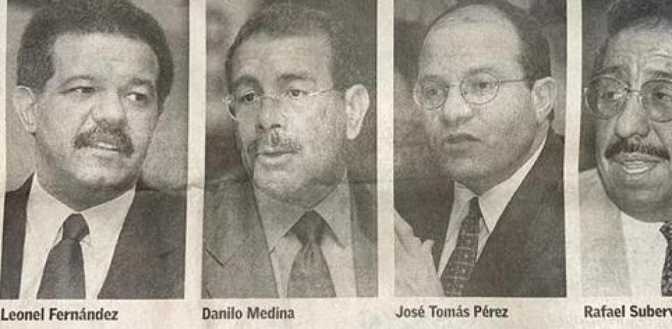 Personalidades del PLD y PRD.