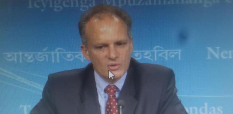 Alejandro Werner, director del Departamento del Hemisferio Occidental del Fondo Monetario Internacional (FMI).