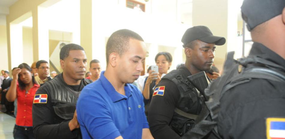 El caso. Frank Kelin Holguín Medina está acusado de incendiar un vagón del Metro de Santo Domingo.