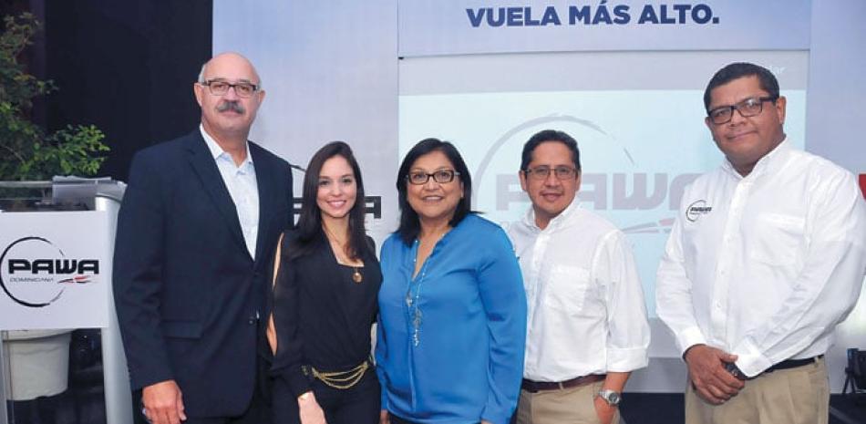 Luis David Ramírez, JessicaCariello, Rita Herrera, Wilman Cáceres y Alexander Barrios.