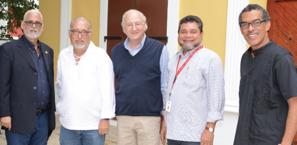 Tommy García, Luis Felipe Rodríguez, Pedro José Vega, Carlos Andújar y Edis Sánchez.