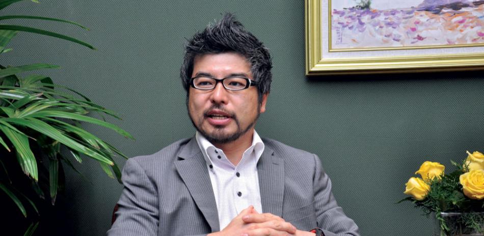 Wataru Suzuki durante encuentro con Listín Diario.