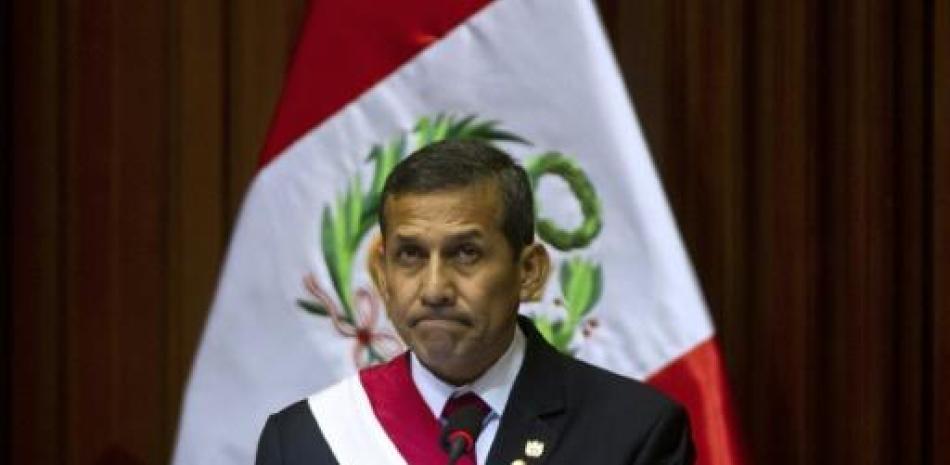 El presidente peruano, Ollanta Humala. (AFP | Ernesto Benavides).
