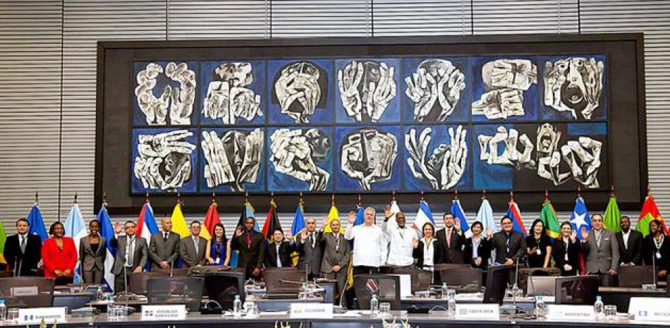 Encuentro. Los países de la Comunidad de Estados Latinoamericanos y Caribeños (CELAC) aprobaron a unanimidad la escogencia de Fernández.