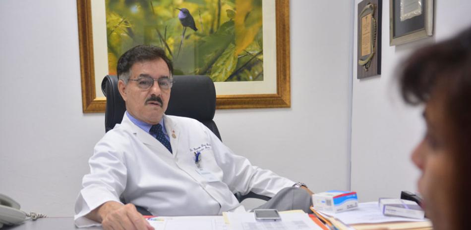 Salud. El doctor Ernesto Díaz Álvarez, director del Instituto Dominicano de Cardiología.