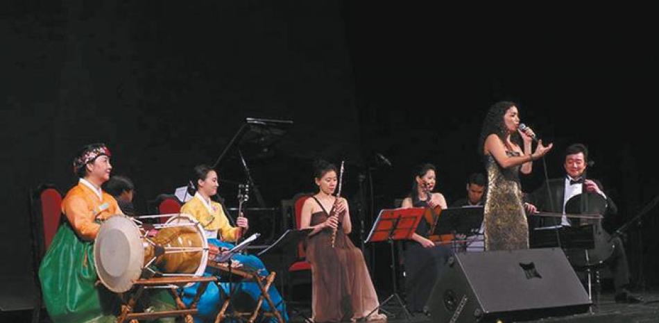 Sonidos de Corea. Este sábado, el grupo actuará en el Centro León de Santiago y el domingo en el Centro Cultural Perelló, de Baní.