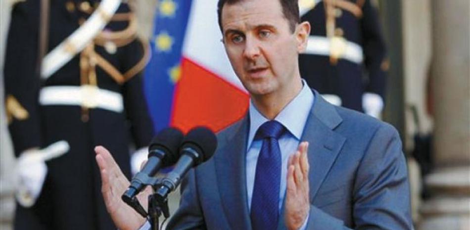 Bachar al Asad, presidente de Siria.
