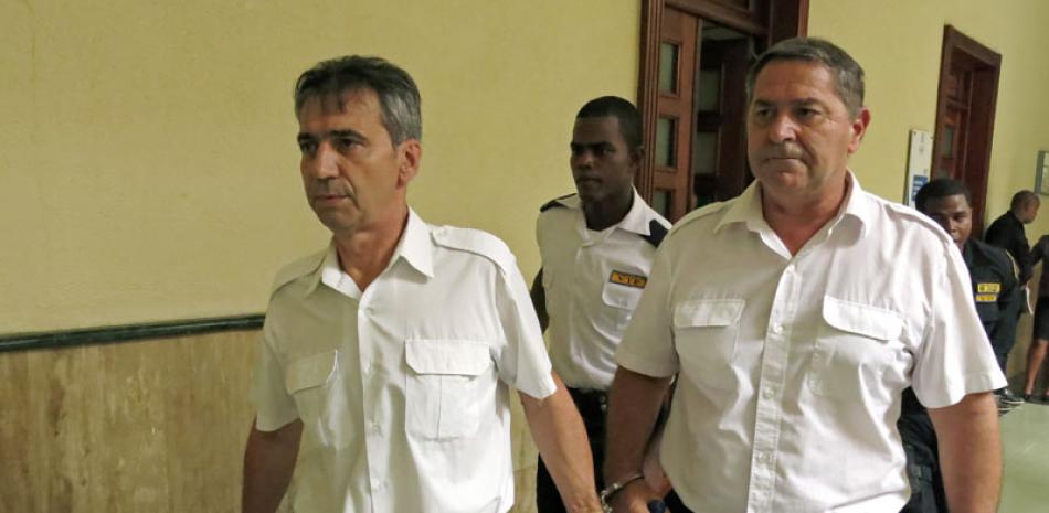 Prófugos. Pascal Fauret y Bruno Odos, fugitivos de la justicia dominicana, escaparon a Francia la semana pasada.