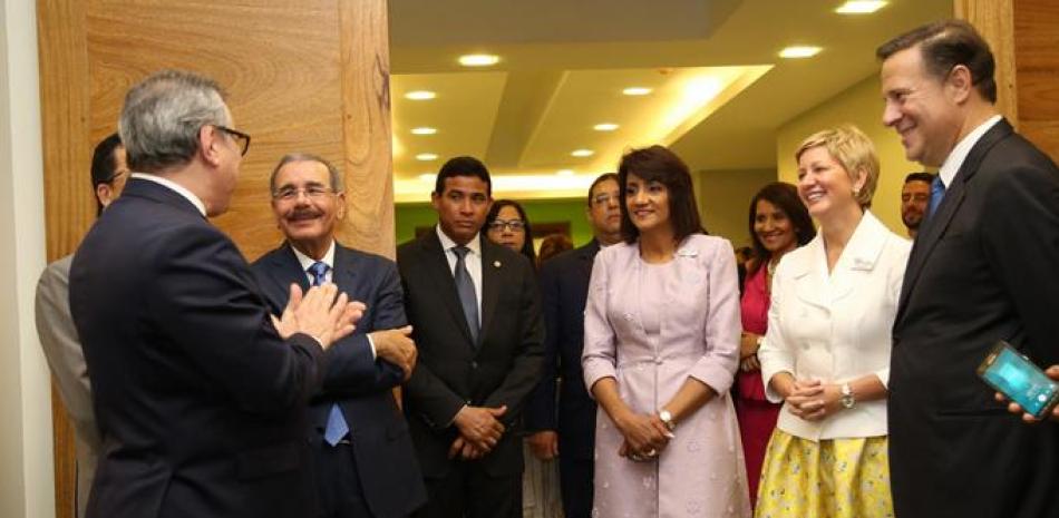 Ceremonia. la inaguración del CAID se realizó en presencia del los presidentes Danilo Medina y Juan Carlos Varela.