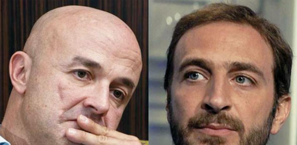 Imputados. Los periodistas italianos Gianluigi Nuzzi y Emiliano están acusados de filtrar y publicar documentos vaticanos.