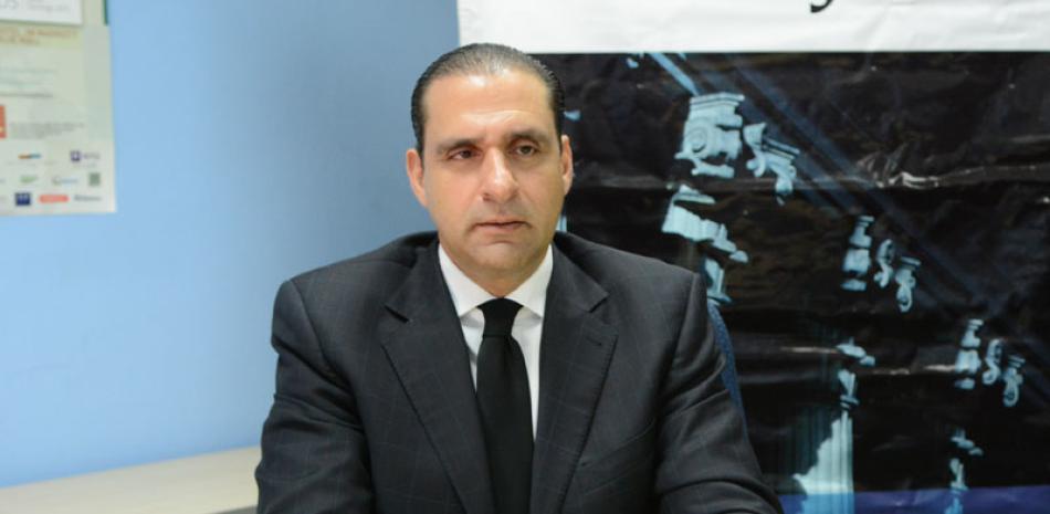 Directivo. El vicepresidente ejecutivo de Finjus, Servio Tulio Castaños Guzmán.