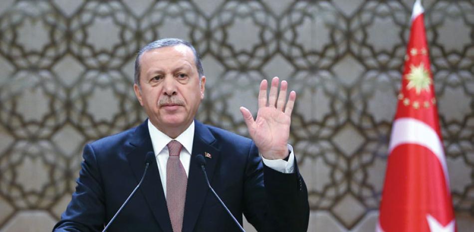 Líder. Recep Tayyip Erdogan.