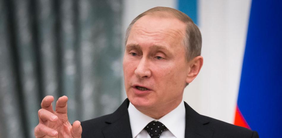 Líder. El presidente ruso Vladimir Putin.