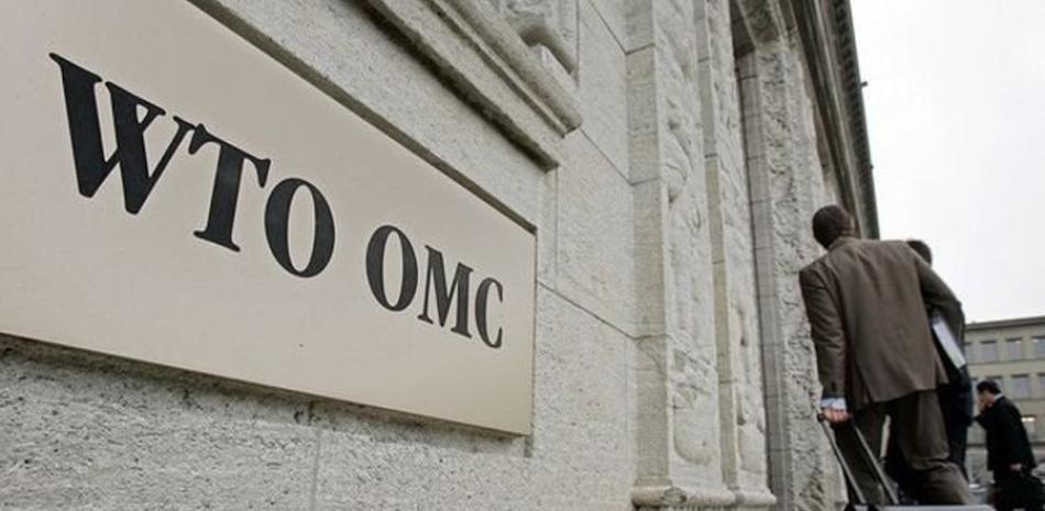 Fachada. Organización Mundial del Comercio (OMC).