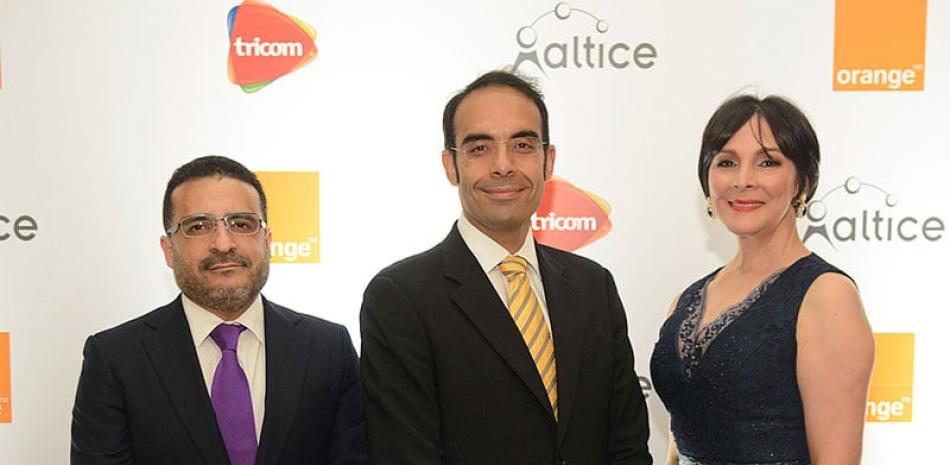 Gabriel Tellerías, Abdelhakim Boubazine y Lisette Rodríguez.