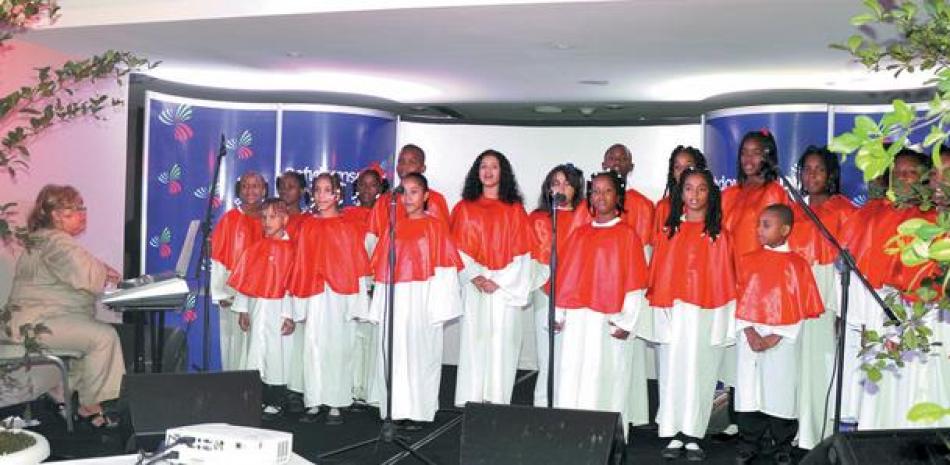 Concierto. El coro está compuesto por 27 niños de las diferentes escuelas y colegios de Nizao.