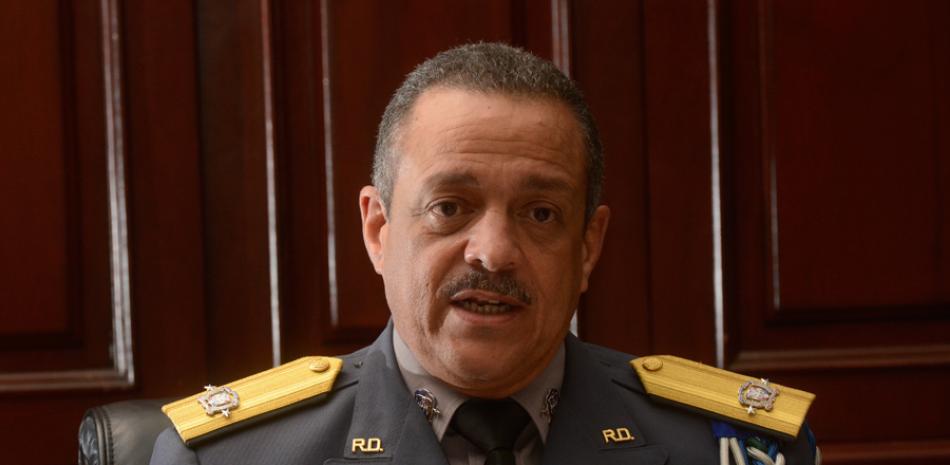 Seguridad. El mayor general Nelson Peguero Paredes, jefe de la Policía Nacional.