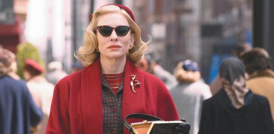 Actrices. Cate Blanchett, maravillosa, inimitable como Carol Aird, secundada más que eficazmente por Rooney Mara, una Therese soberbia.