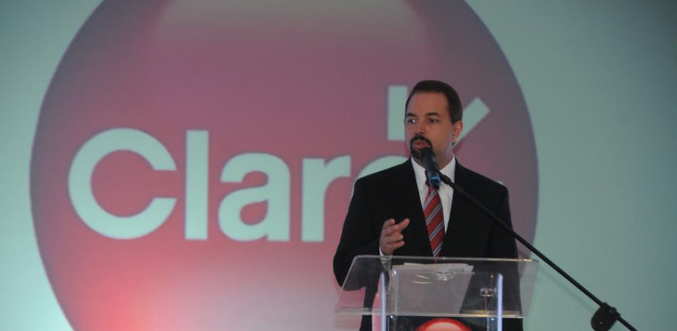 Impacto. Oscar Peña, presidente de Claro, resaltó el liderazgo de la empresa en los segmentos de telefonía fija, móvil, Internet de banda ancha y televisión de paga.