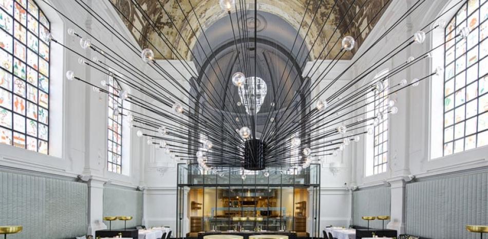 El restaurante belga “The Jane”, diseñado por Studio Piet Boon, ganó como mejor restaurante del 2015 en los Restaurant & Bar Design Awards.