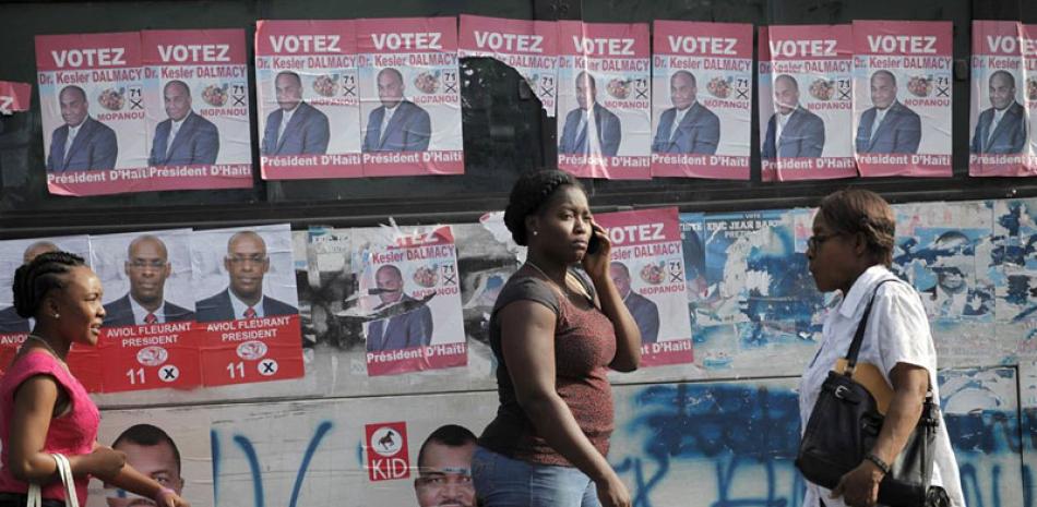 Cambio. Haití tenía previsto celebrar el pasado 24 de enero la segunda vuelta de las elecciones
presidenciales.