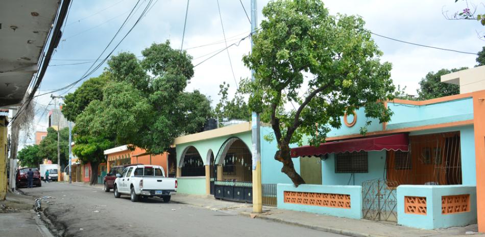 Vecindario. La casa del general retirado Ramírez Guerrero donde fue atracado y golpeado.