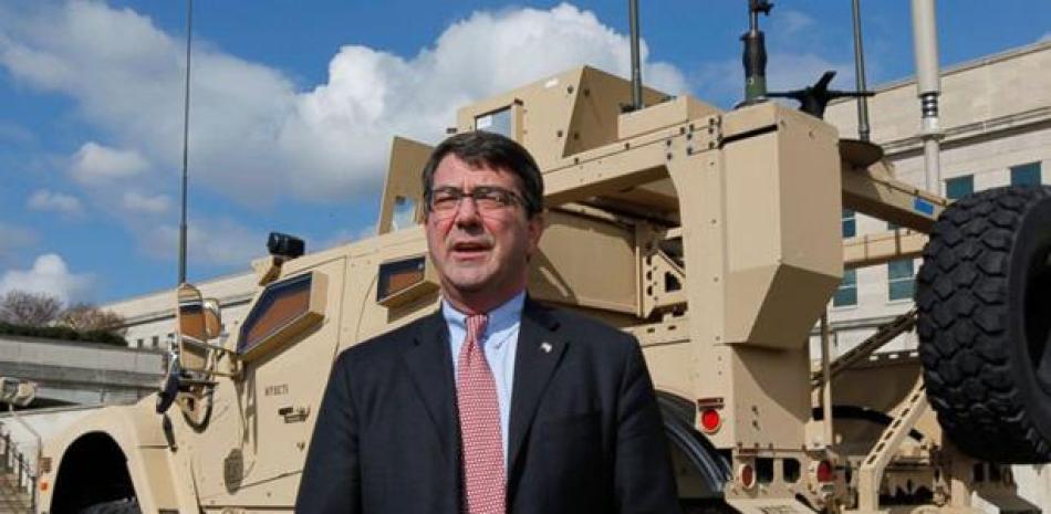 Ashton Carter, secretario de Defensa.