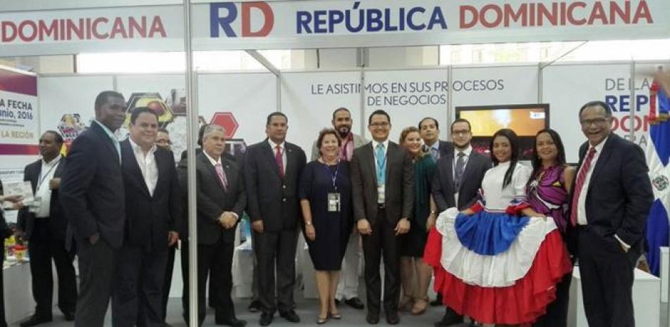 Participantes. La versión de Expocomer 2016 tuvo la colaboración activa de la Embajada Dominicana en Panamá y de su Embajador César Medina