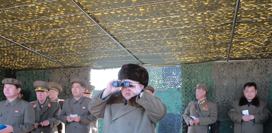 Mandatario. Kim Jong-un, líder de Corea del Norte