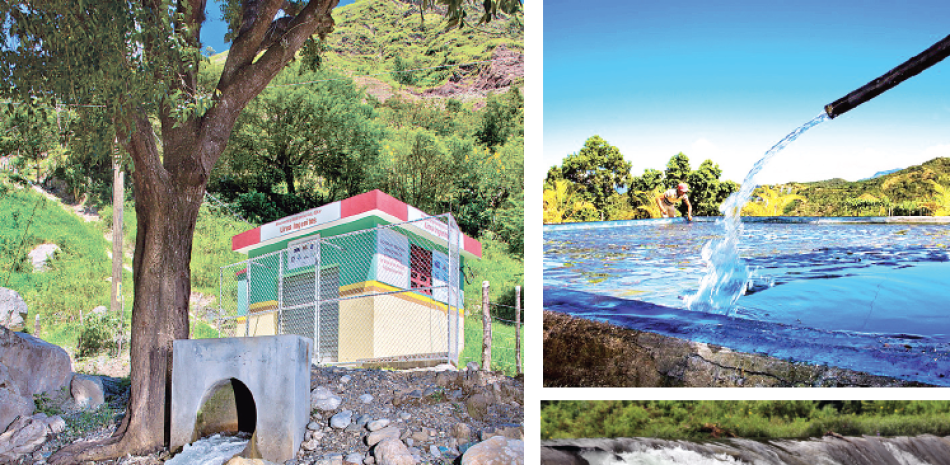 Aporte. La Hidroeléctrica Lima Ingenitos de San Juan, el reservorio para el sistema de riego en Las Lagunas, así como el apoyo a las iniciativas que desarrollan los comunitarios de las cercanías del río Yuna forman parte del trabajo sistemático de Sur Futuro.