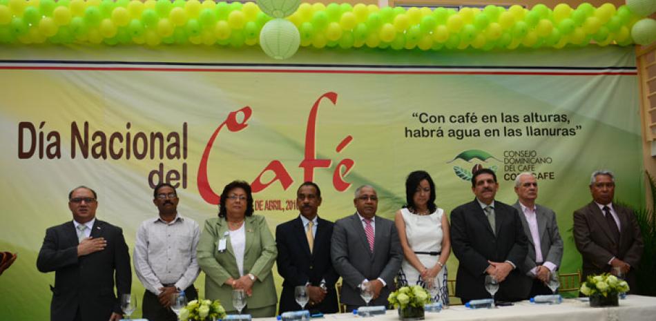 Acto. En la celebración del “Día nacional del café”, realizada en el nuevo local del Codocafé, participaron productores de diversas zonas del país y autoridades del sector y otras áreas.