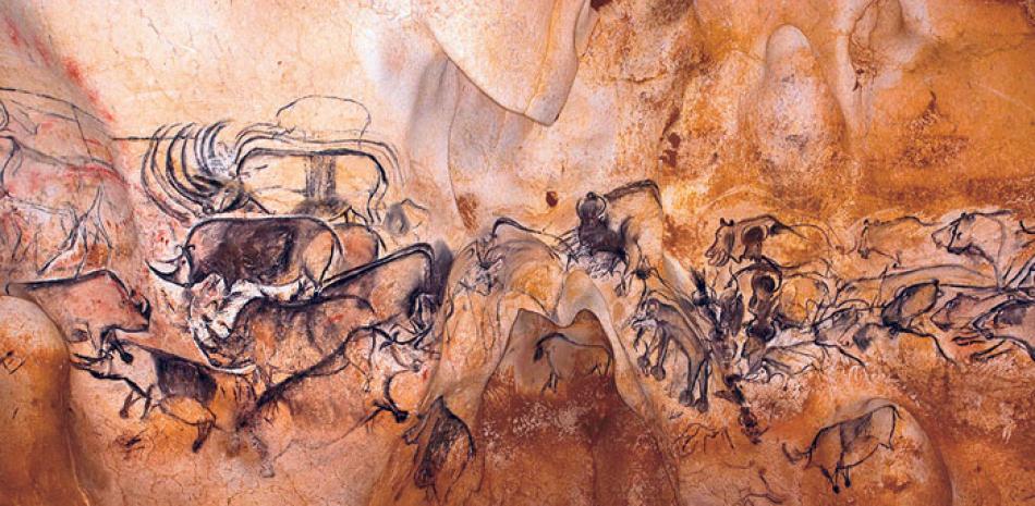 Especies. En estas cuevas aparecen herbívoros (caballos, bisontes, ciervos y rinocerontes) y depredadores (panteras, osos, hienas y leones de las cavernas).