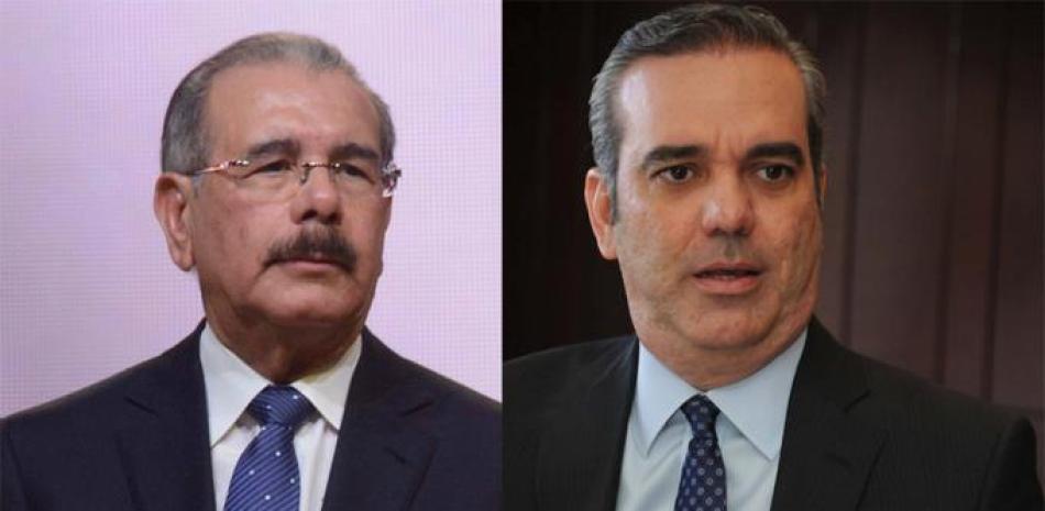 Danilo Medina y Luis Abinader