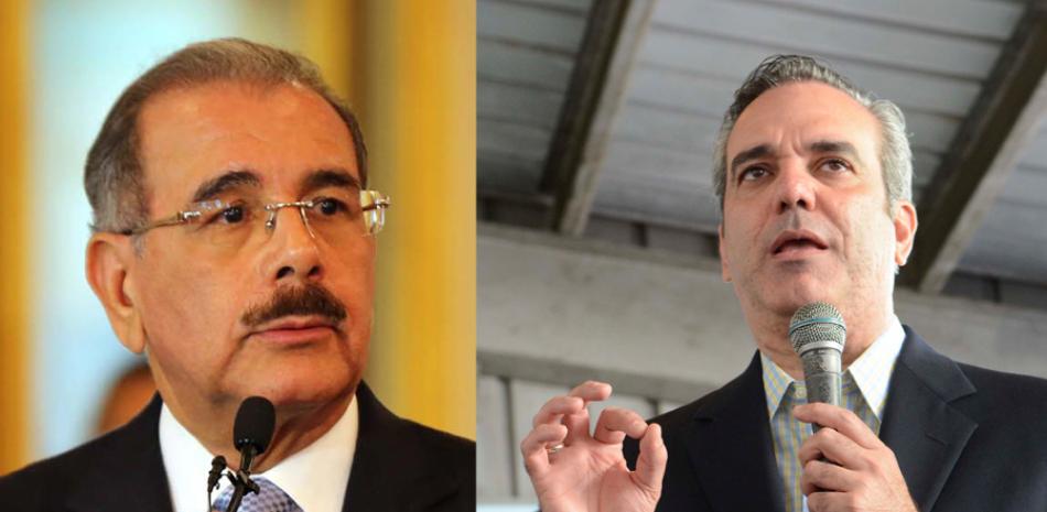 Danilo Medina y Luis Abinader