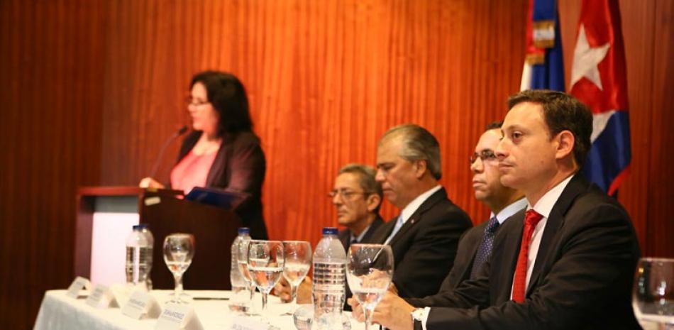 Relaciones. La vicepresidenta de la Cámara de Comercio de Cuba, Odalys Seijo Garcia dice balanza ha sido favorable a RD.