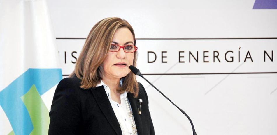 Representante. La viceministra de Energía Nuclear, María de los Ángeles, en la reunión de contrapartes de los proyectos de cooperación técnica RD con la Agencia Internacional de Energía Atómica